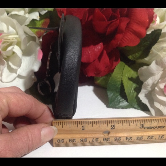 Frenchie Keyring Coin Purse Black Bulldog Face - Picture 12 of 12